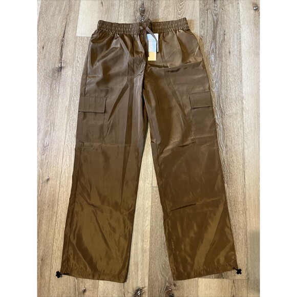 Noisy may Brown Track Pants - Picture 3 of 9